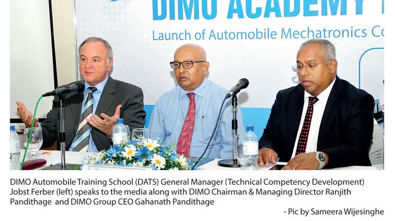DIMO launches ground-breaking German-certified course in Automobile Mechatronics